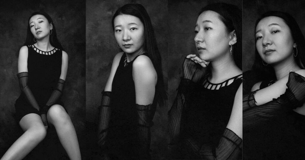 editorial portrait of woman in studio la prairie south shore montreal photographer | portrait éditorial femme studio la prairie rive sud montreal photographe