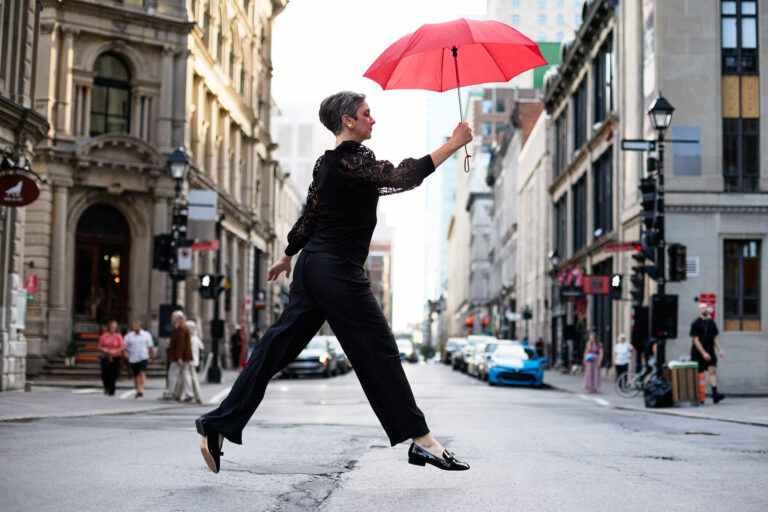 French-Inspired Editorial Portrait in Montréal | Portrait éditorial inspiré de la France à Montréal